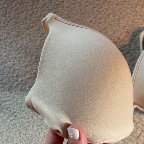 Barley There Women's Cream Bra - Picture 3 of 11